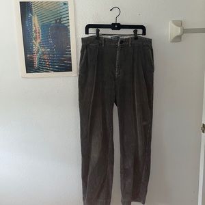 Grey Corduroy Polo by Ralph Lauren Pants